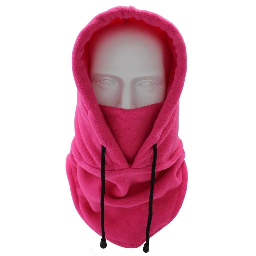 Fietsmuts winddicht - Bivakmuts - Gewatteerd Kap Masker - Pluche - Muts fiets - Bivakshop