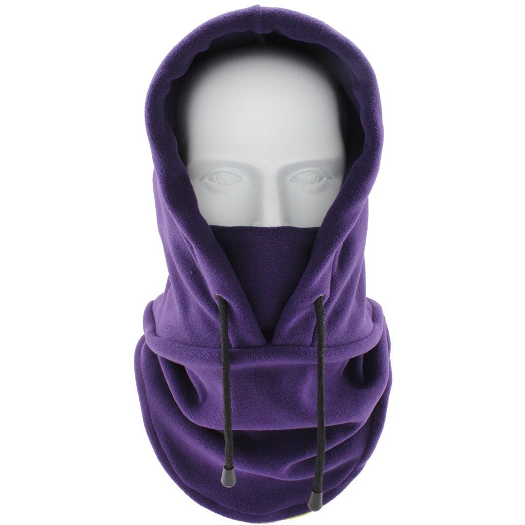 Fietsmuts winddicht - Bivakmuts - Gewatteerd Kap Masker - Pluche - Muts fiets - Bivakshop