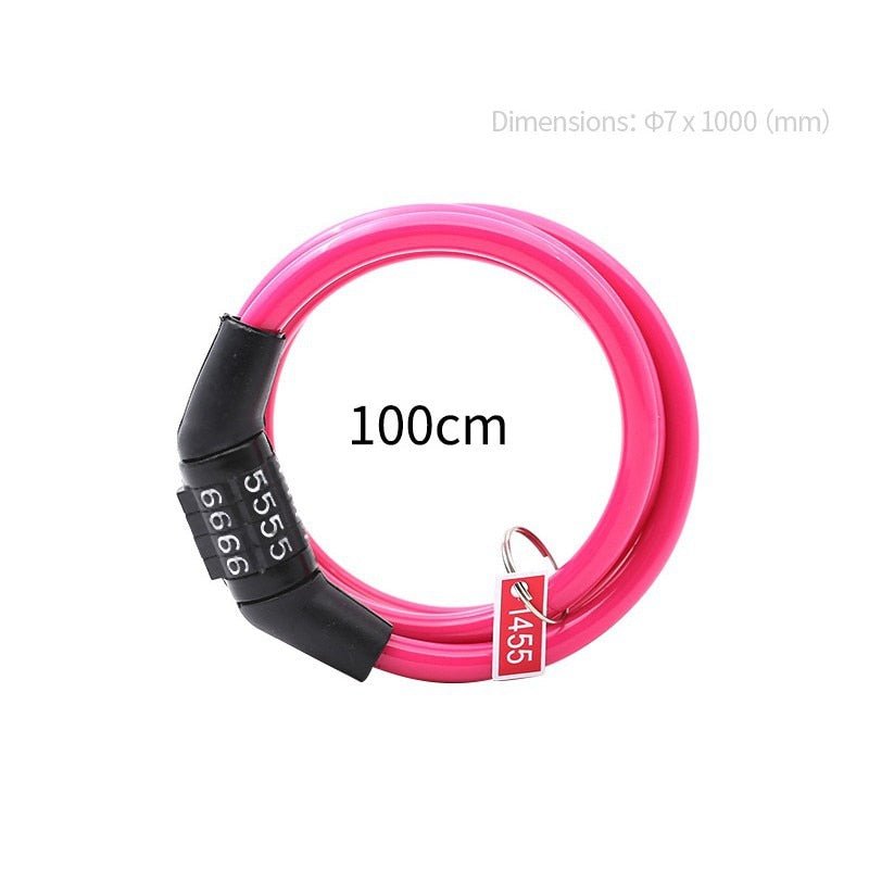 Fietsslot - Nieuwe code combinatie - Bivakshop