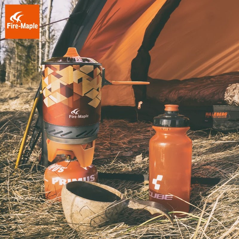 Fire Maple X2 Outdoor Gasfornuis Brander - Draagbaar Kooksysteem voor Camping en Wandelen - Bivakshop