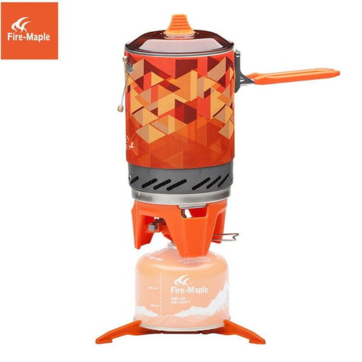 Fire Maple X2 Outdoor Gasfornuis Brander - Draagbaar Kooksysteem voor Camping en Wandelen - Bivakshop