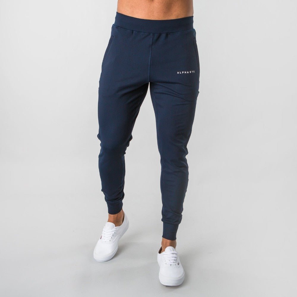 Fitness katoenen broek voor mannen - Looptraining Sport - Ademend - Slimfit - Bivakshop