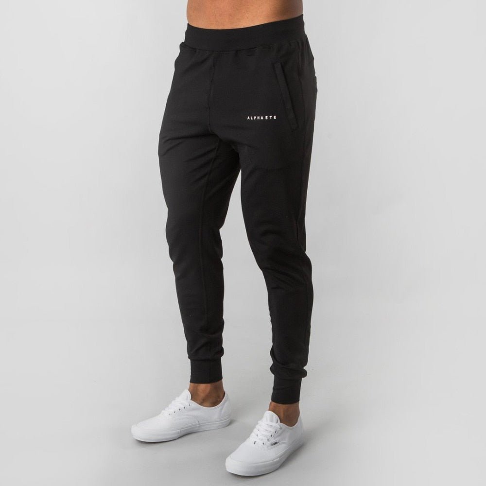 Fitness katoenen broek voor mannen - Looptraining Sport - Ademend - Slimfit - Bivakshop