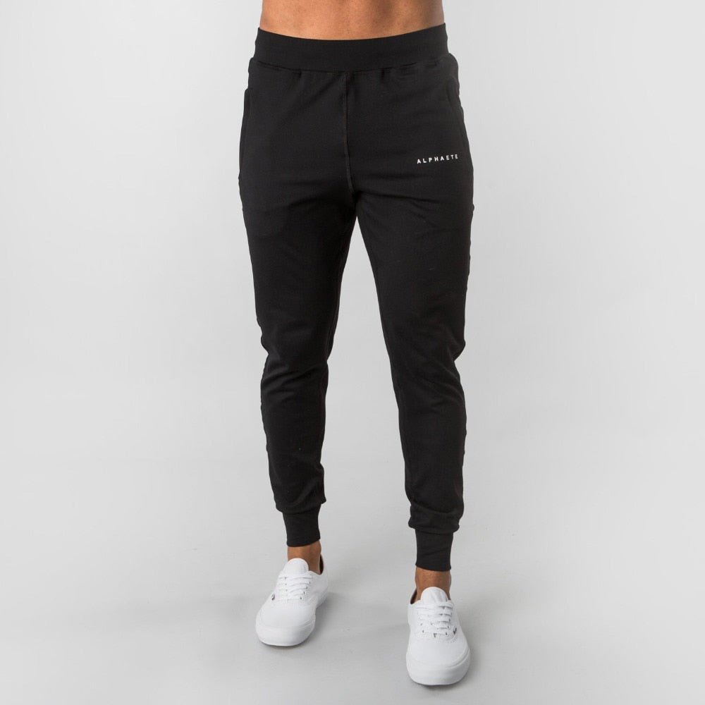 Fitness katoenen broek voor mannen - Looptraining Sport - Ademend - Slimfit - Bivakshop