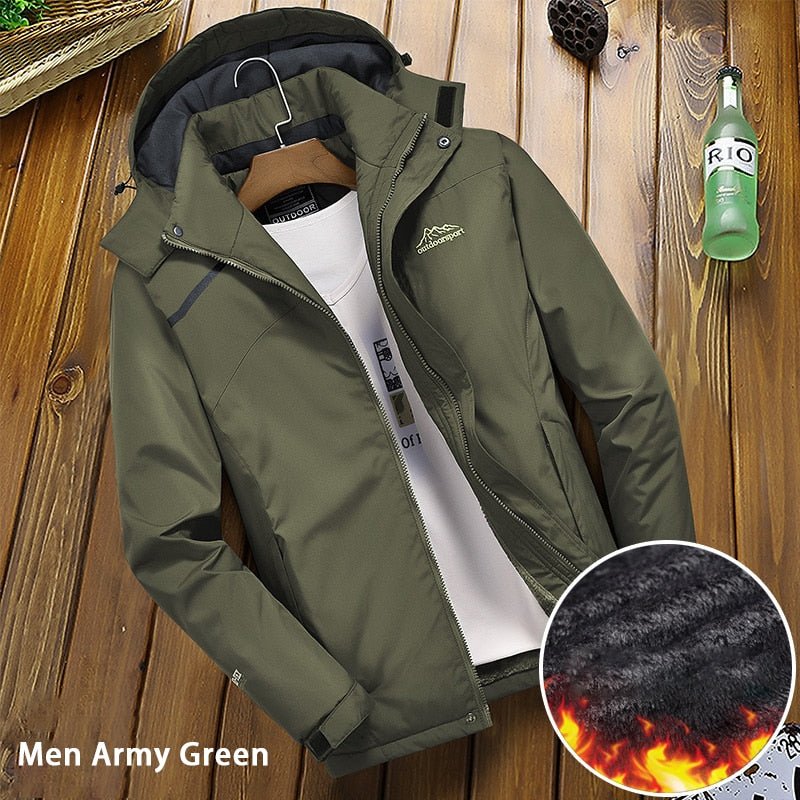 Fleece jas - Unisex - Waterdicht - Regenjas - 6 kleuren - Bivakshop