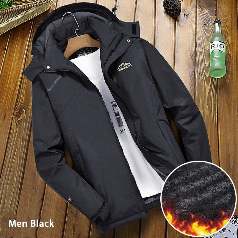 Fleece jas - Unisex - Waterdicht - Regenjas - 6 kleuren - Bivakshop