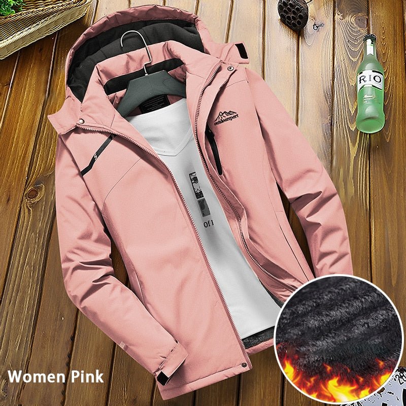 Fleece jas - Unisex - Waterdicht - Regenjas - 6 kleuren - Bivakshop