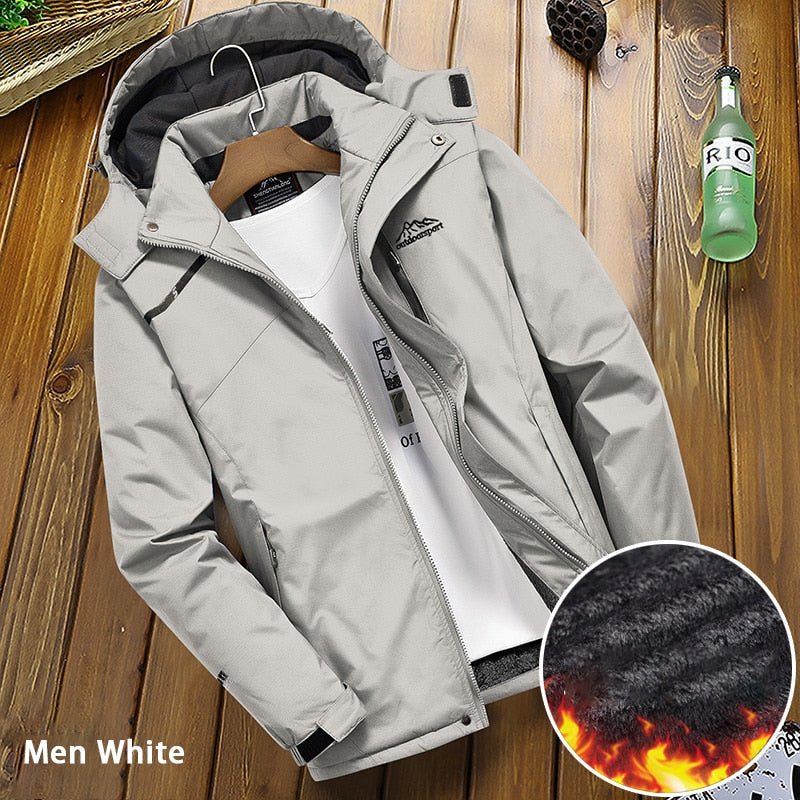Fleece jas - Unisex - Waterdicht - Regenjas - 6 kleuren - Bivakshop