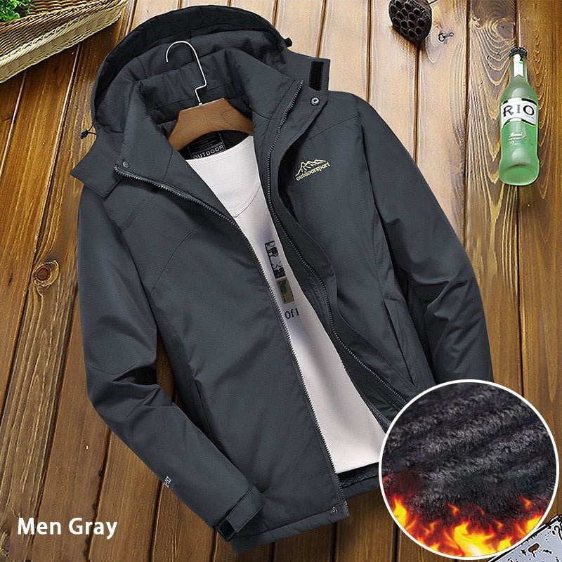 Fleece jas - Unisex - Waterdicht - Regenjas - 6 kleuren - Bivakshop