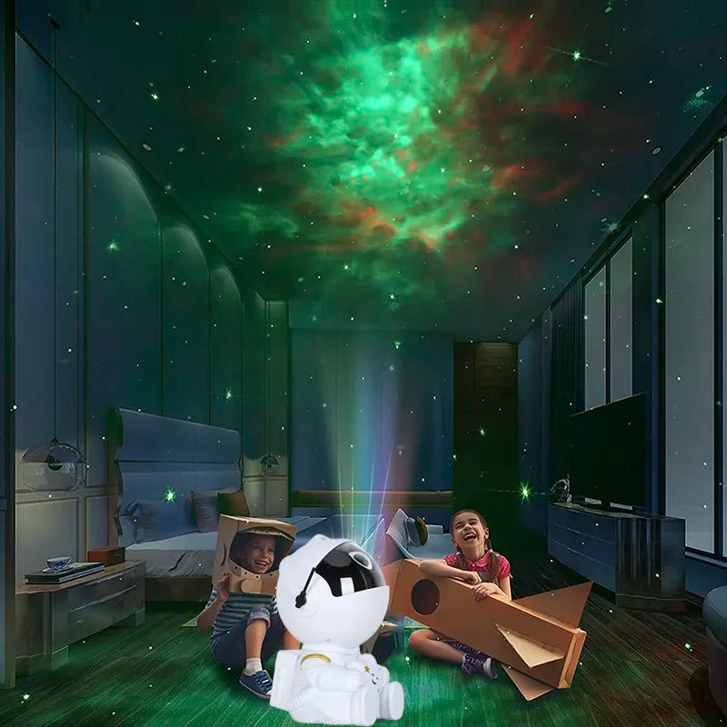 Galaxy star projector - Astronaut sterrenhemel lamp voor magische slaapkamer decoratie - Bivakshop