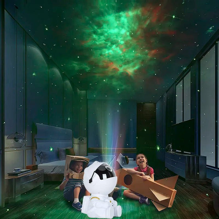 Galaxy star projector - Astronaut sterrenhemel lamp voor magische slaapkamer decoratie - Bivakshop