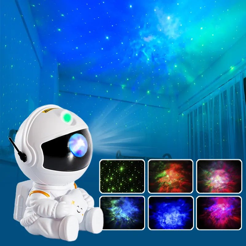Galaxy star projector - Astronaut sterrenhemel lamp voor magische slaapkamer decoratie - Bivakshop