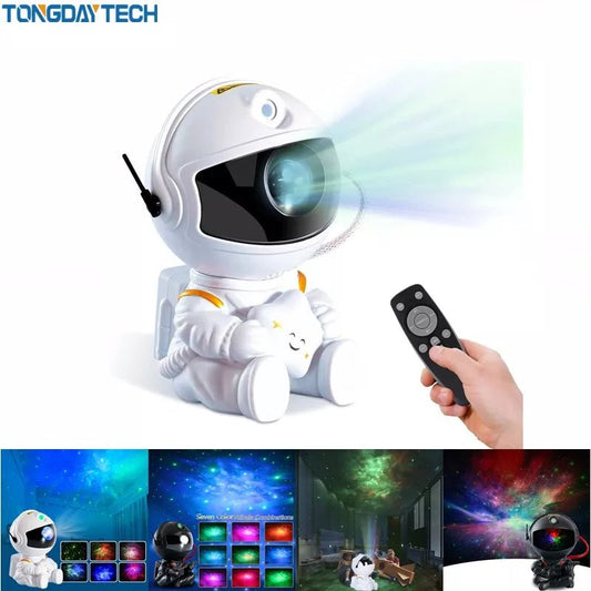 Galaxy star projector - Astronaut sterrenhemel lamp voor magische slaapkamer decoratie - Bivakshop