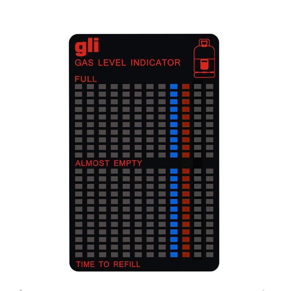 Gas Tank Niveau Indicator - Propaan Butaan Lpg Brandstof - Magnetische Meter - Bivakshop