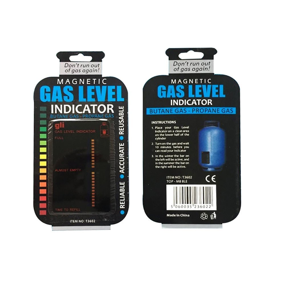 Gas Tank Niveau Indicator - Propaan Butaan Lpg Brandstof - Magnetische Meter - Bivakshop