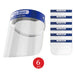 Gelaatsscherm Set van 6 Beschermend gelaatsscherm - FS-01 - Bivakshop