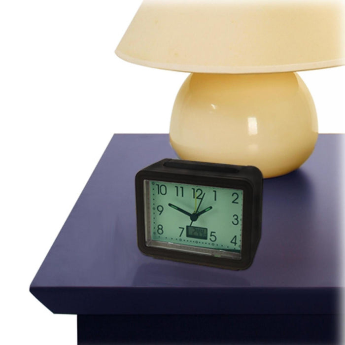 Genius Ideas Lichtgevende wekker en thermometer - Bivakshop