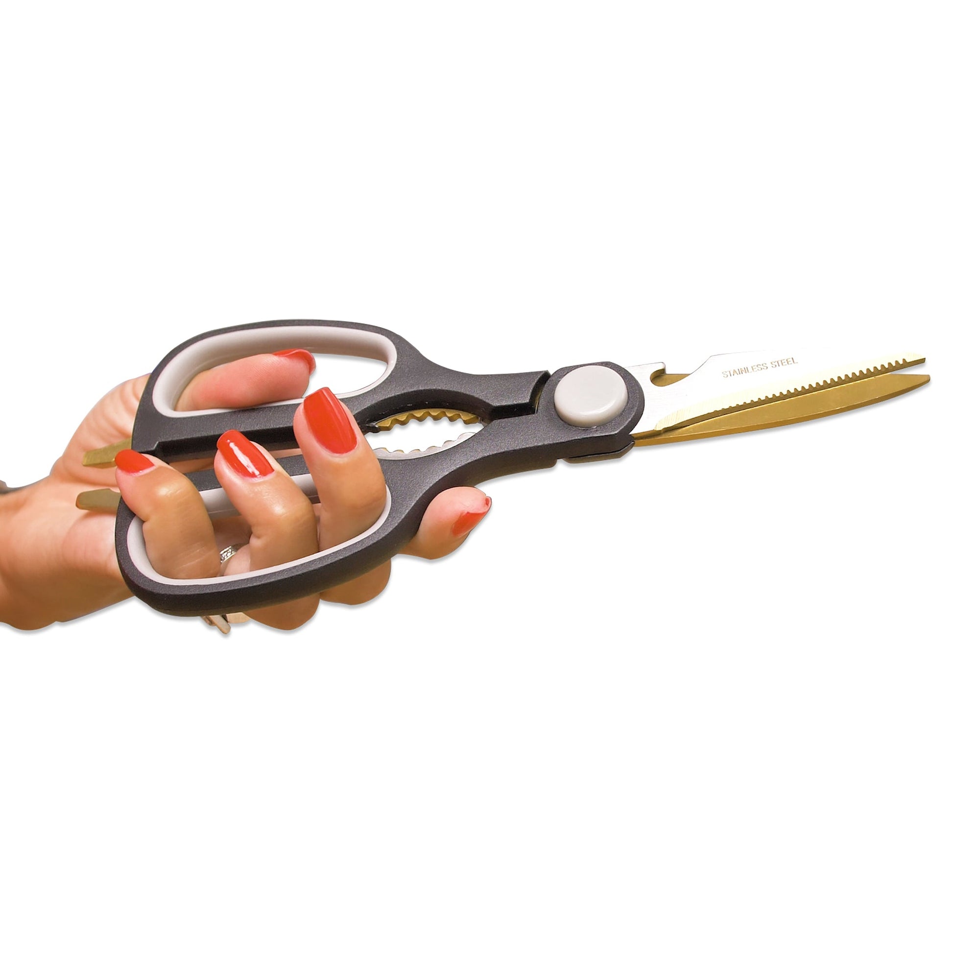 Genius Ideas Titanium gecoate schaar (4 stuks) - Bivakshop