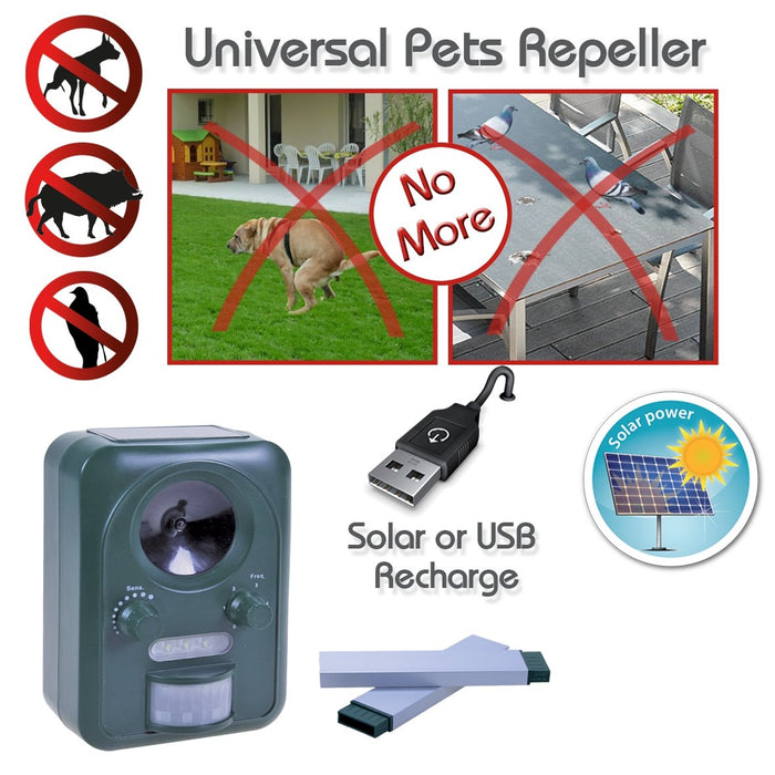 Genius Ideas Universal Solar Repeller "Ultieme repeller" - Bivakshop