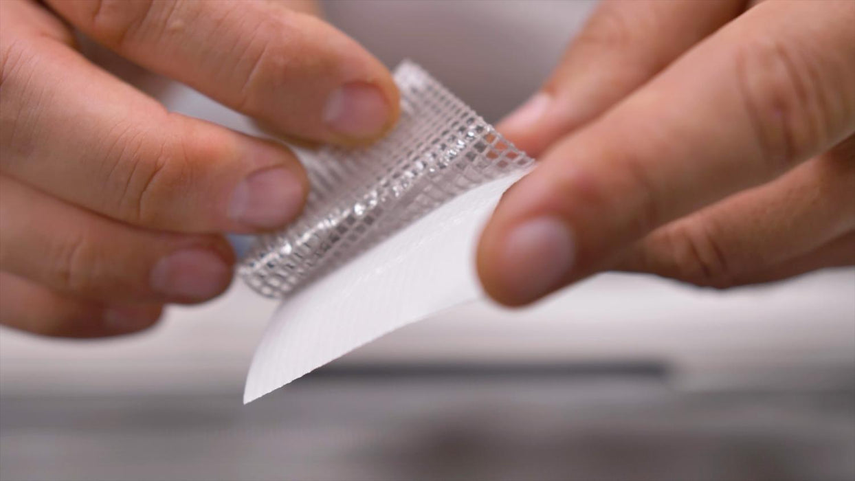 Genius Ideas Zwarte Klamboe Reparatie Tape - Bivakshop