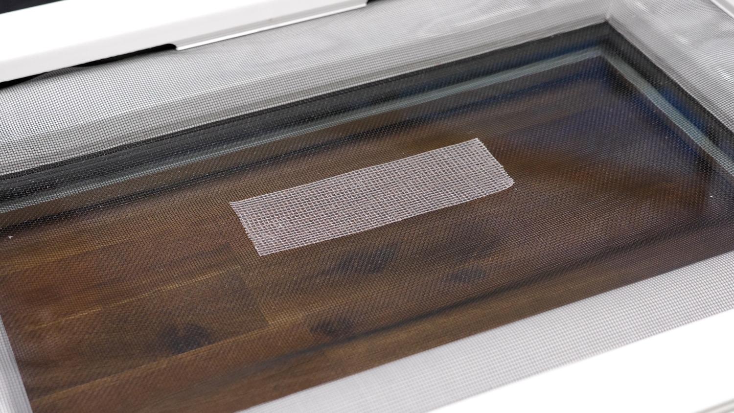 Genius Ideas Zwarte Klamboe Reparatie Tape - Bivakshop