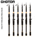Ghotda carbon vishengel - Spin hengel - 1.6M-2.4M - Ultralicht - Bivakshop