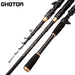 Ghotda carbon vishengel - Spin hengel - 1.6M-2.4M - Ultralicht - Bivakshop