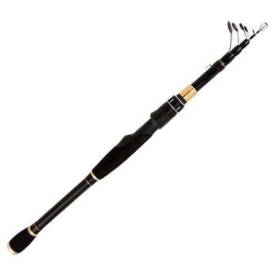 Ghotda carbon vishengel - Spin hengel - 1.6M-2.4M - Ultralicht - Bivakshop