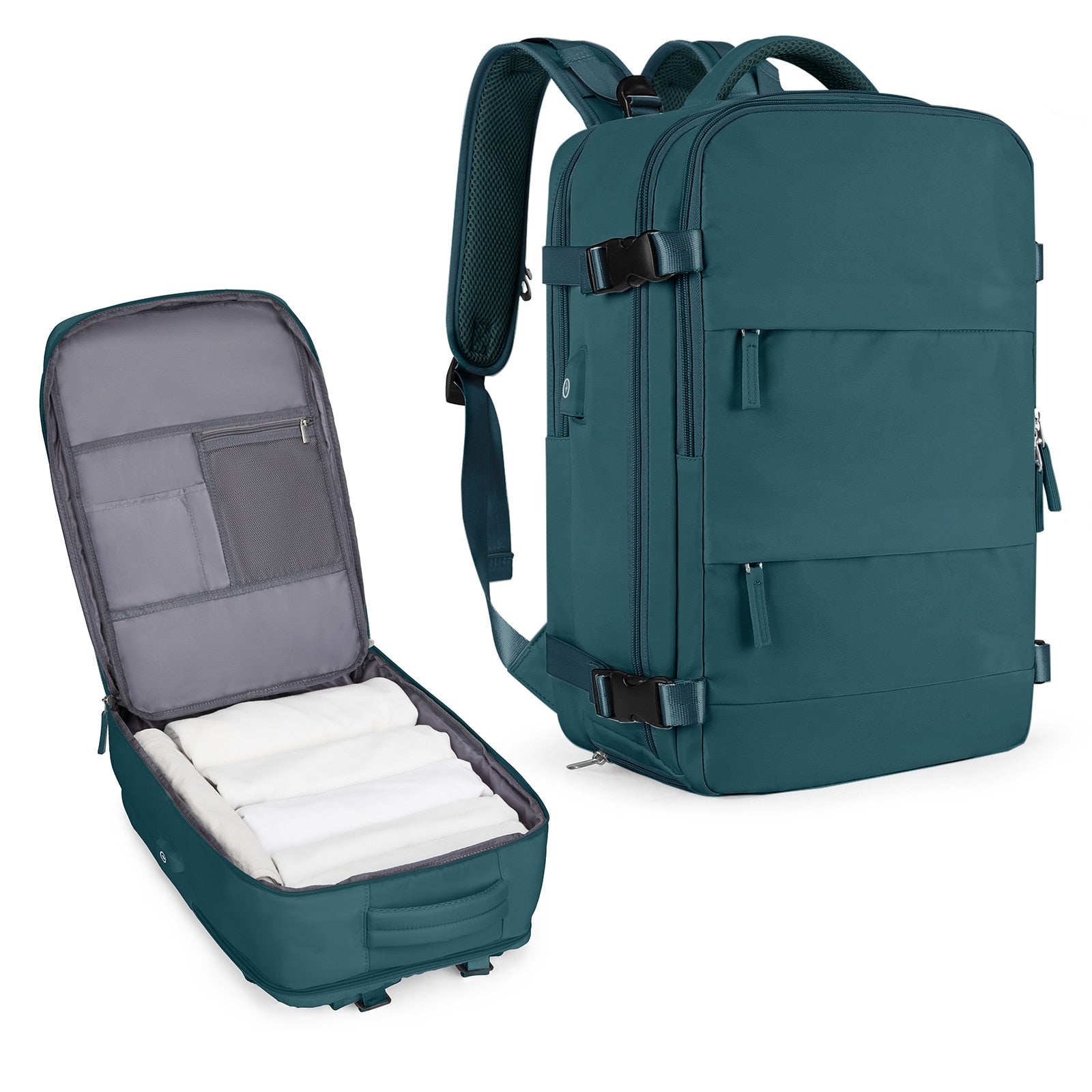 Grote reisrugzak voor mannen - Waterdichte laptoprugzak, Anti-Diefstal handbagage rugzak - Bivakshop