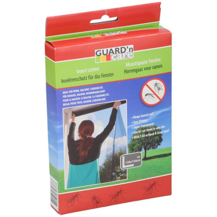 Guard'n Care ED-57868: Window Mosquito Net & Anti-Insect Protection Screen- 130x150cm - Bivakshop