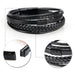 Handgeweven armband heren lederen touw armband etnische stijl sieraden - Bivakshop