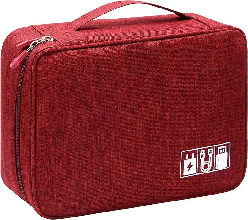 Handige digitale opbergzak USB accessoire - Waterdichte kabel organizer - Bivakshop