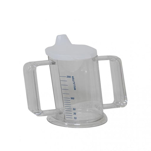 Handycup met deksel transparant - Able 2 - Bivakshop
