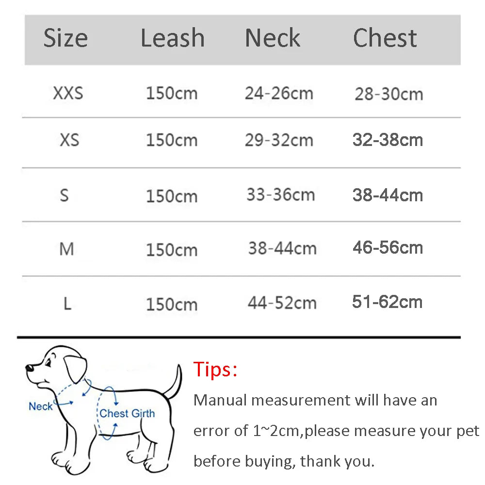"Harnas en lijn set voor kleine honden -Reflecterend - Bivakshop