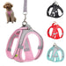 "Harnas en lijn set voor kleine honden -Reflecterend - Bivakshop
