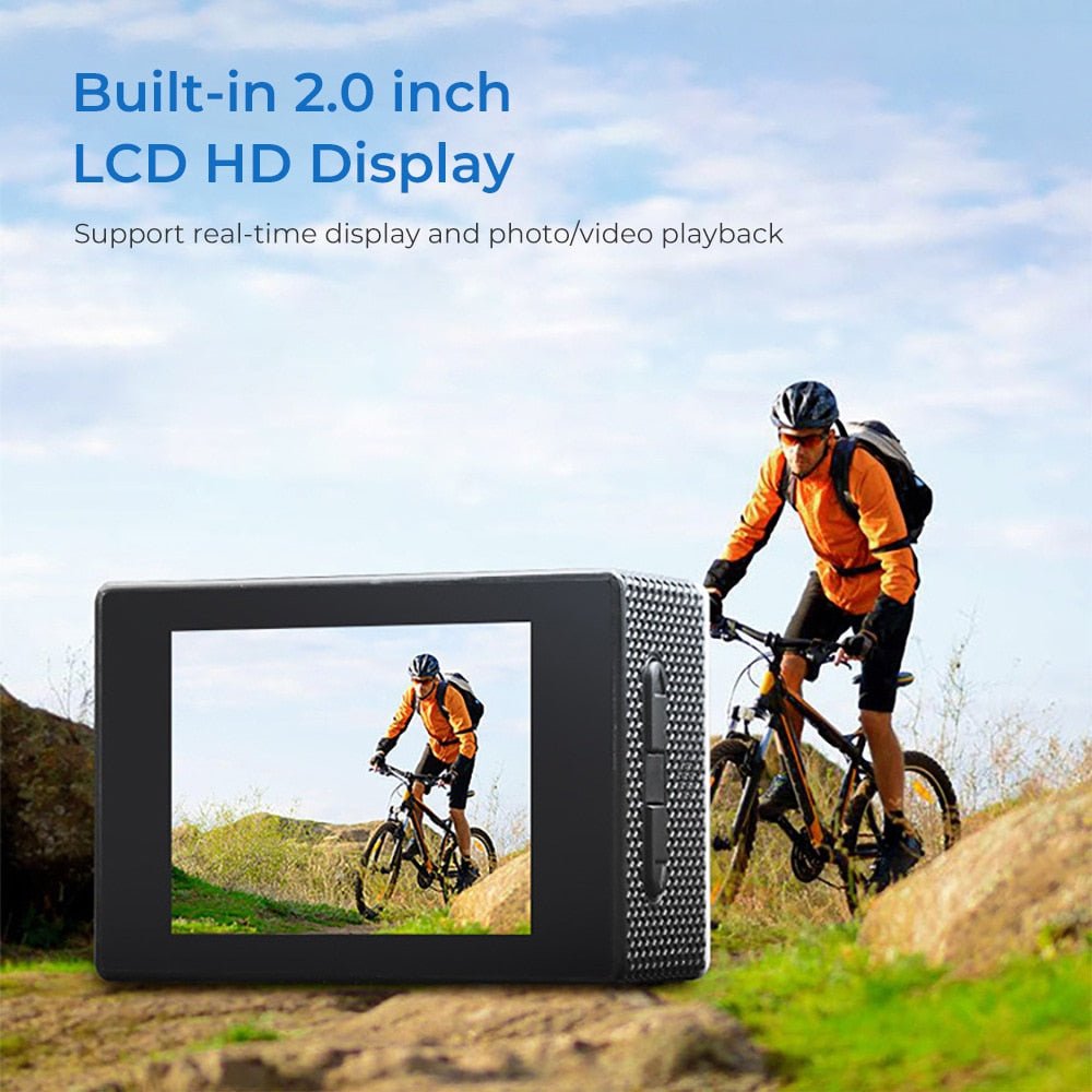 HD Camera - Sports - Waterproof - Bivakshop