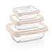 Herzberg 3 Stuks Bio Saver Box Ivoor - Opbergdozen - Bivakshop