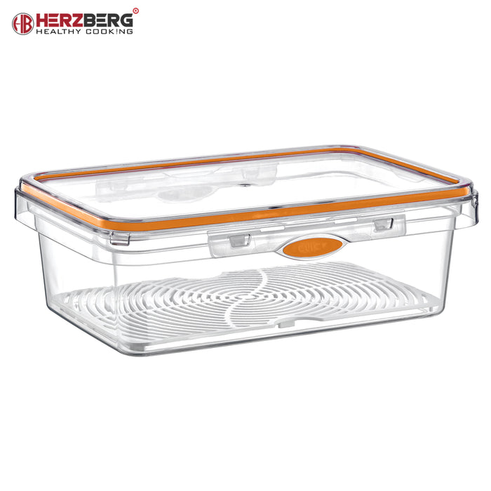 Herzberg 4 Stuks Stapelbare Smart Unlock Storage - Bivakshop