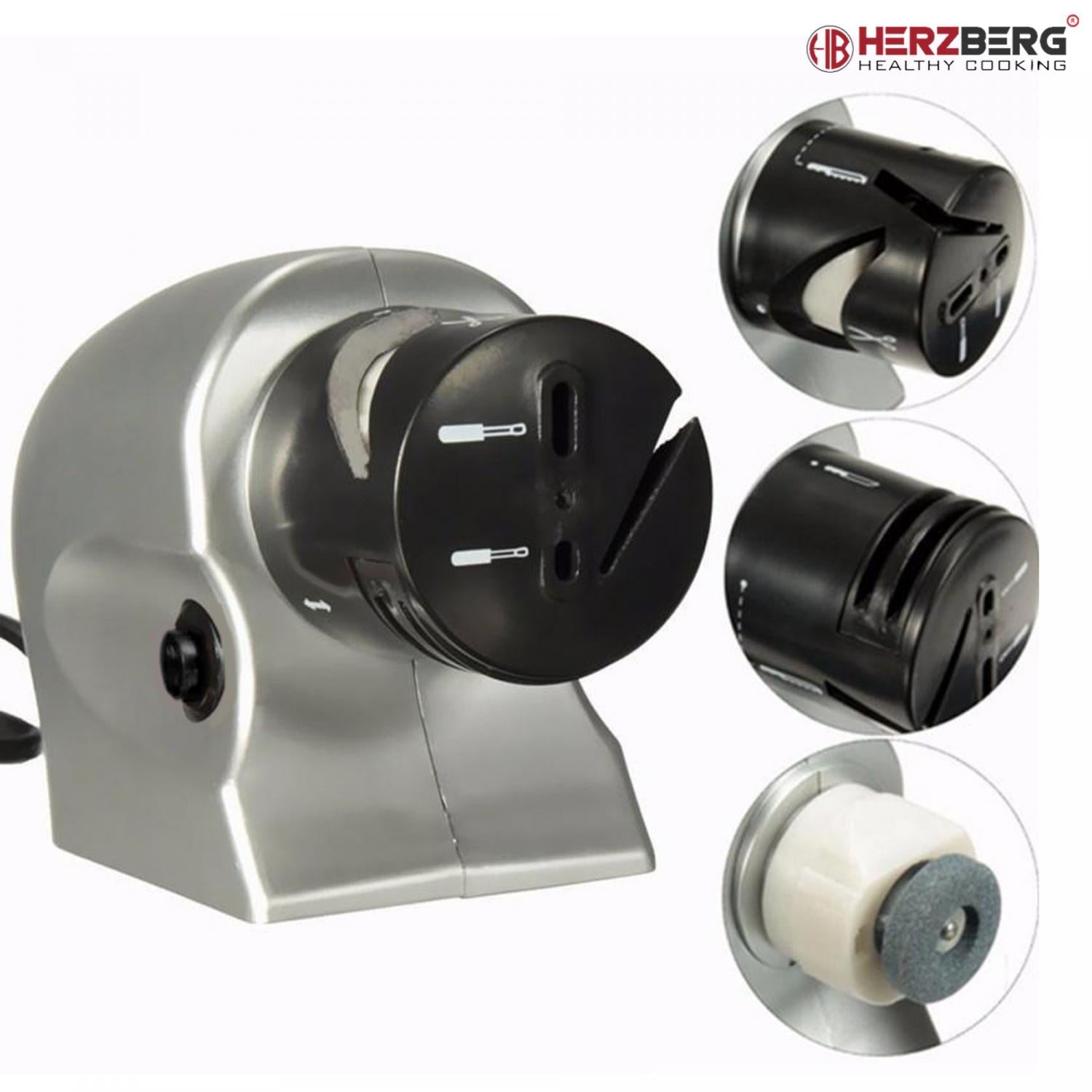 Herzberg elektrische of handmatige multifunctionele slijper - Bivakshop