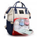 Herzberg HG-03114: multifunctionele mommy luier- en babyflessentas - Multigekleurd - Bivakshop