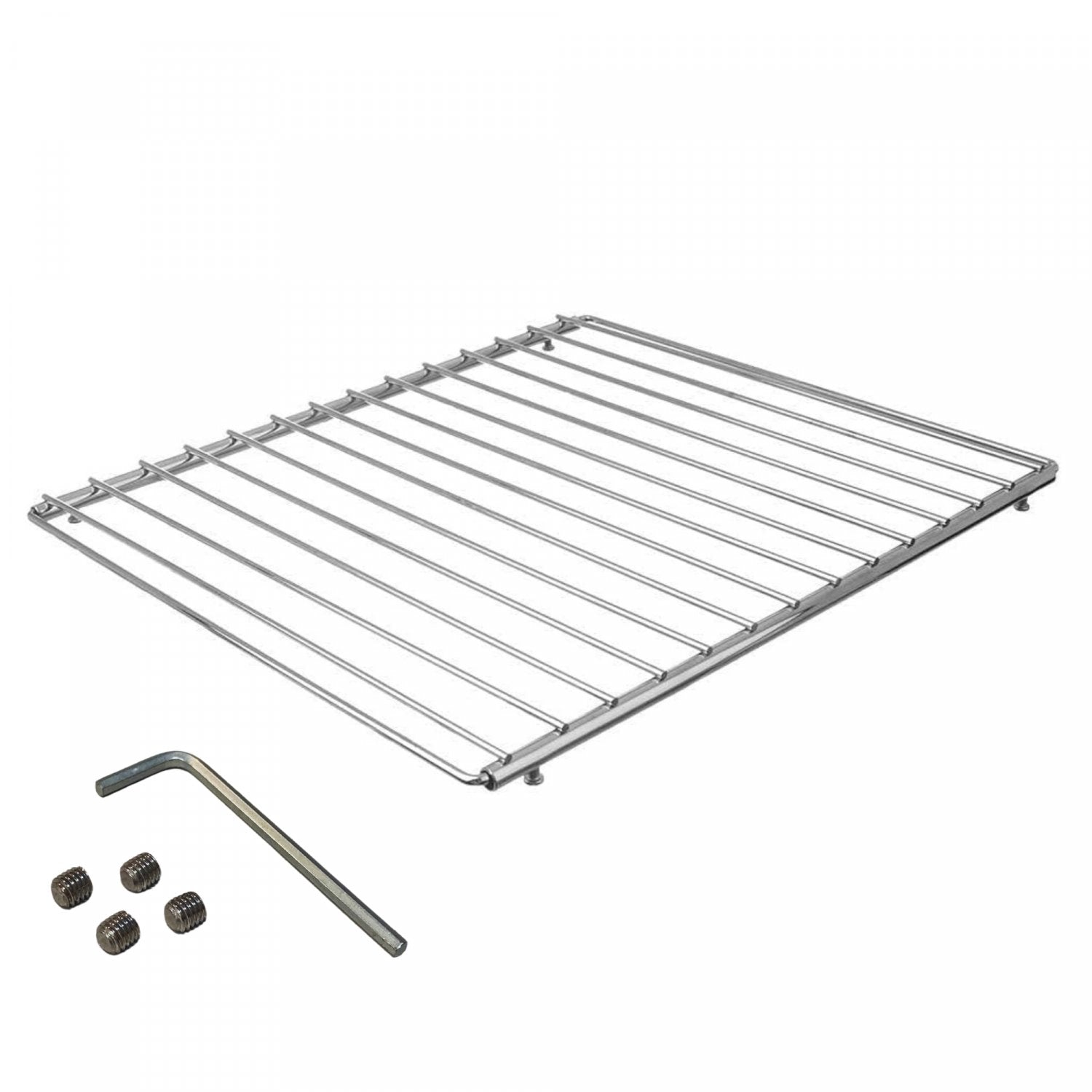 Herzberg HG-03213: Universeel ovenbakrooster en verstelbaar onderzetterrek - Bivakshop