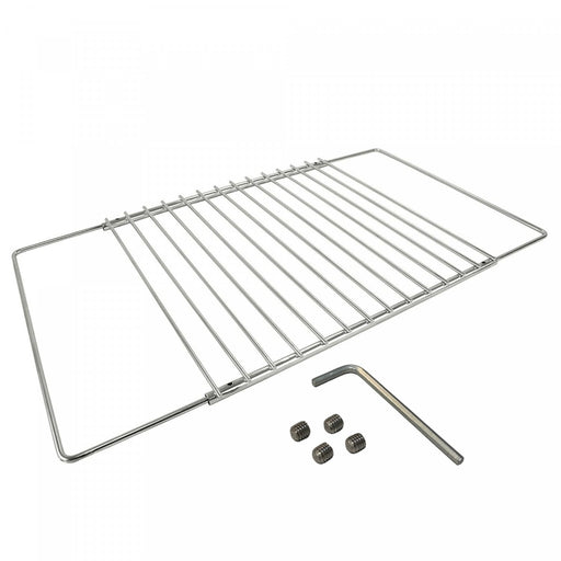 Herzberg HG-03213: Universeel ovenbakrooster en verstelbaar onderzetterrek - Bivakshop
