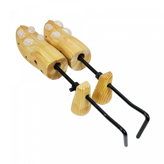 Herzberg HG-03770: 2-Way houten verstelbare schoenspanner & vergroter - Dames - Bivakshop