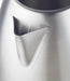 Herzberg HG - 5011SIL: 1.8L 1500W Stainless Steel Electric Kettle - Silver - Bivakshop