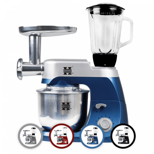 Herzberg HG - 5029: 3 - in - 1 800W keukenmixer met planetaire roerwerking - Bivakshop