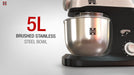 Herzberg HG - 5029: 3 - in - 1 800W keukenmixer met planetaire roerwerking - Bivakshop