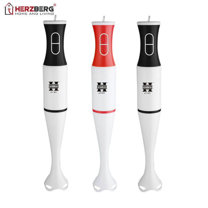 Herzberg HG - 5058: Staafmixer Zwart - Bivakshop