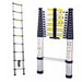 Herzberg HG-5380: Multifunctionele aluminium telescopische verlengladder - 3,8 m - Bivakshop
