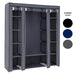 Herzberg HG-8009: Grote Opbergkast - Blauw - Bivakshop