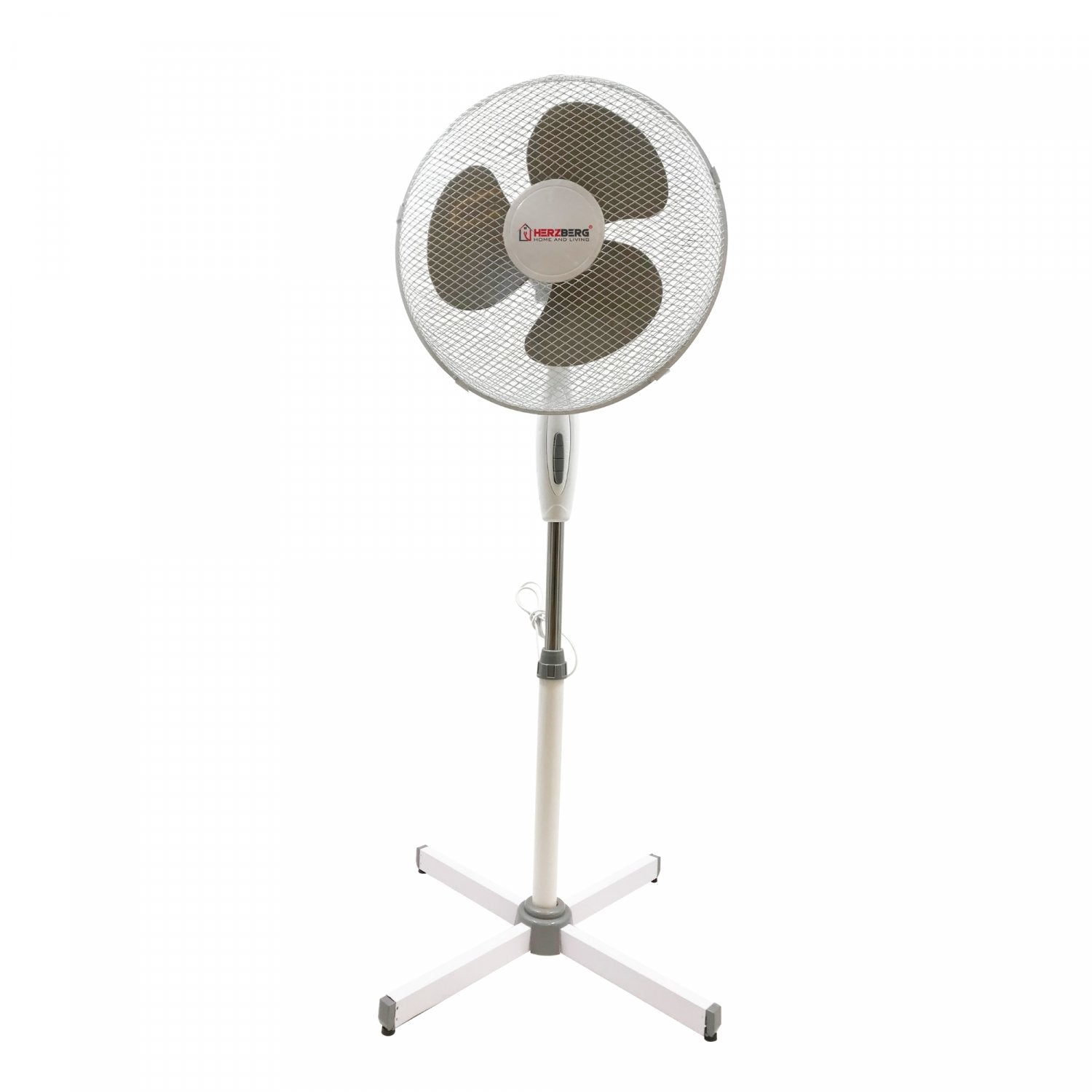 Herzberg HG-8018: 16-inch standaard oscillerende ventilator - Bivakshop